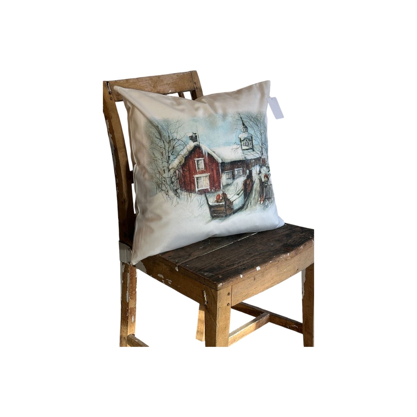 Putetrekk "Mormor på Røros" 45x45 cm