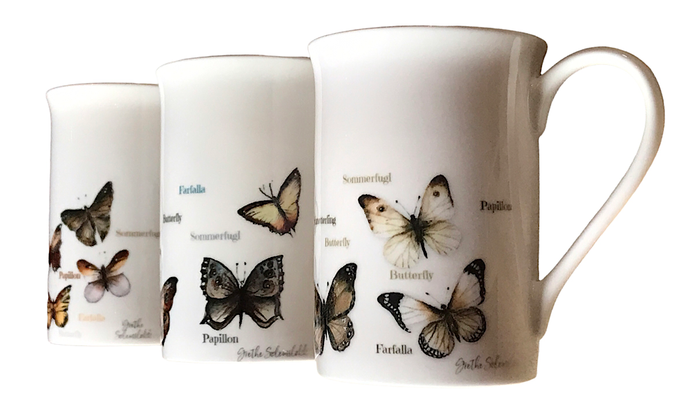 Krus Creme - Schmetterling