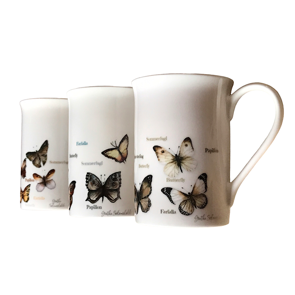 Krus Creme - Schmetterling