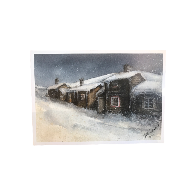 Sleggveien, Røros - Kunstkort