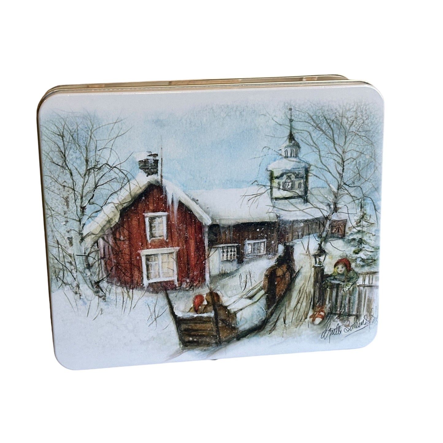 Kakebokser i metall "Mormor på Røros"