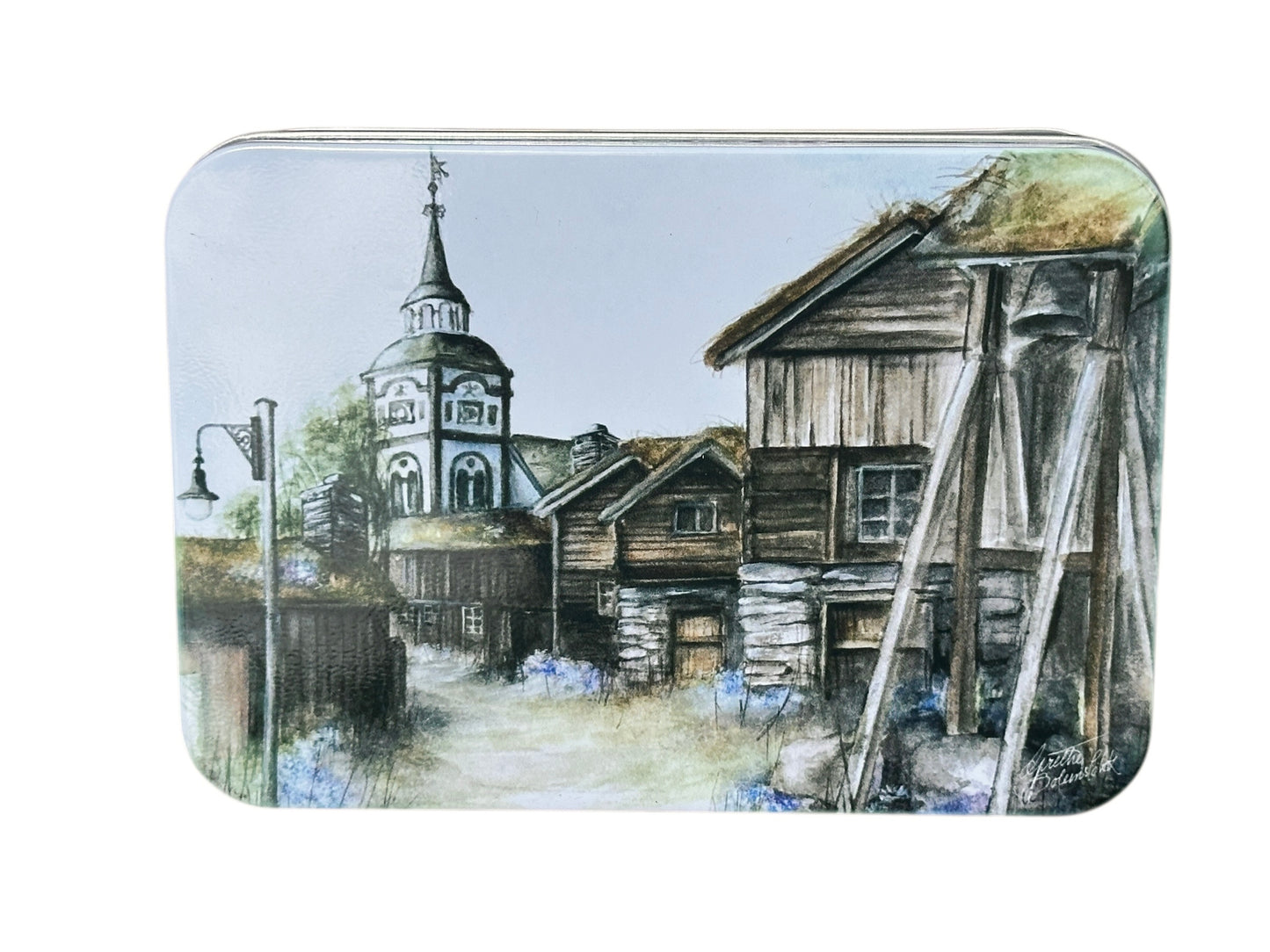 RØROS -Boks i metall, 3 ulike størrelser