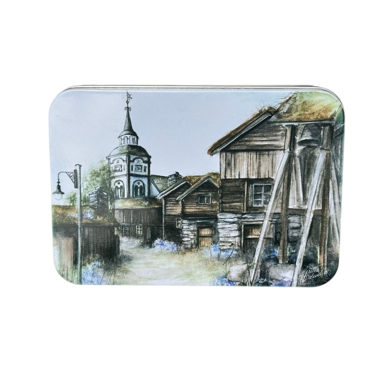 RØROS -Boks i metall, 3 ulike størrelser