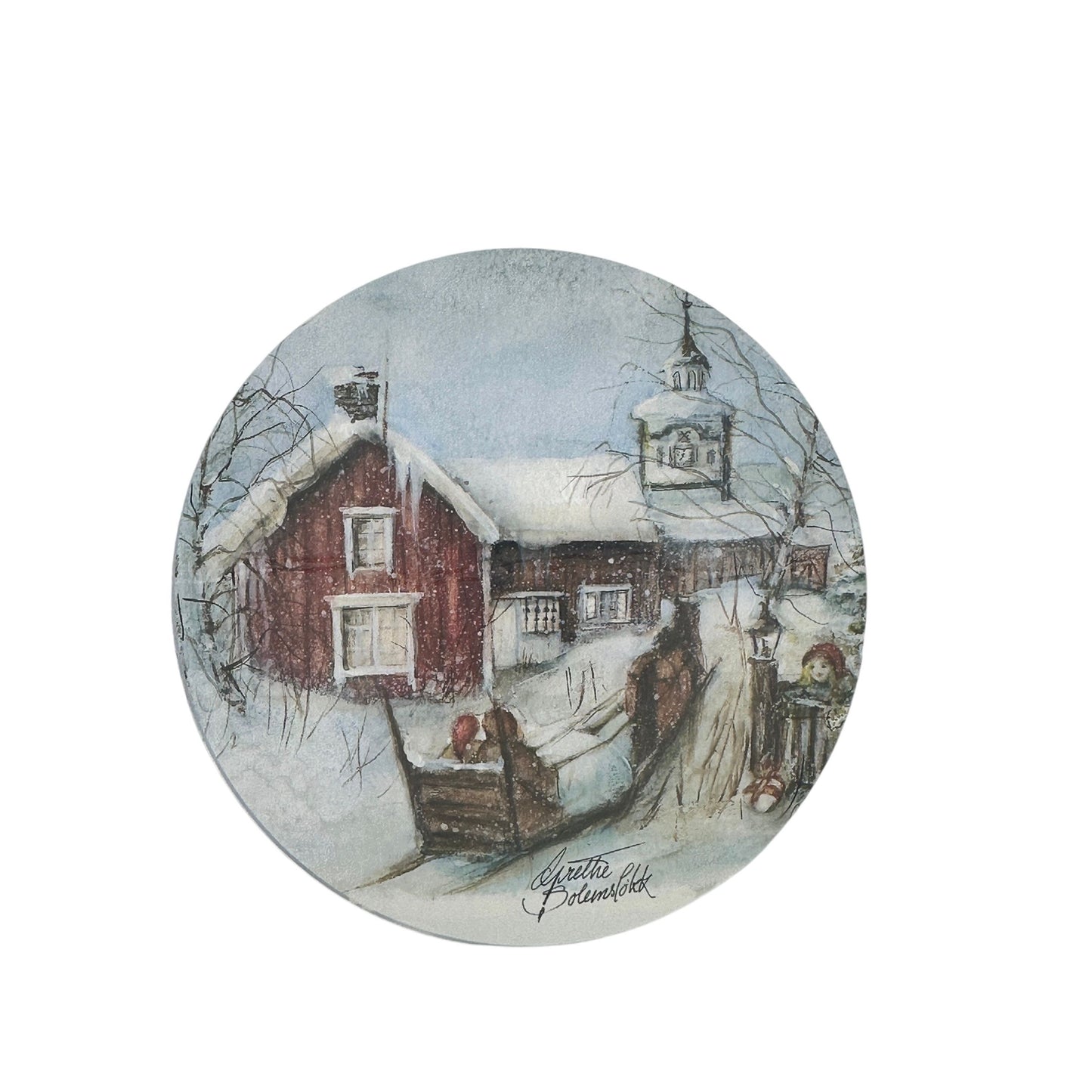 Julekort "Mormor på Røros"