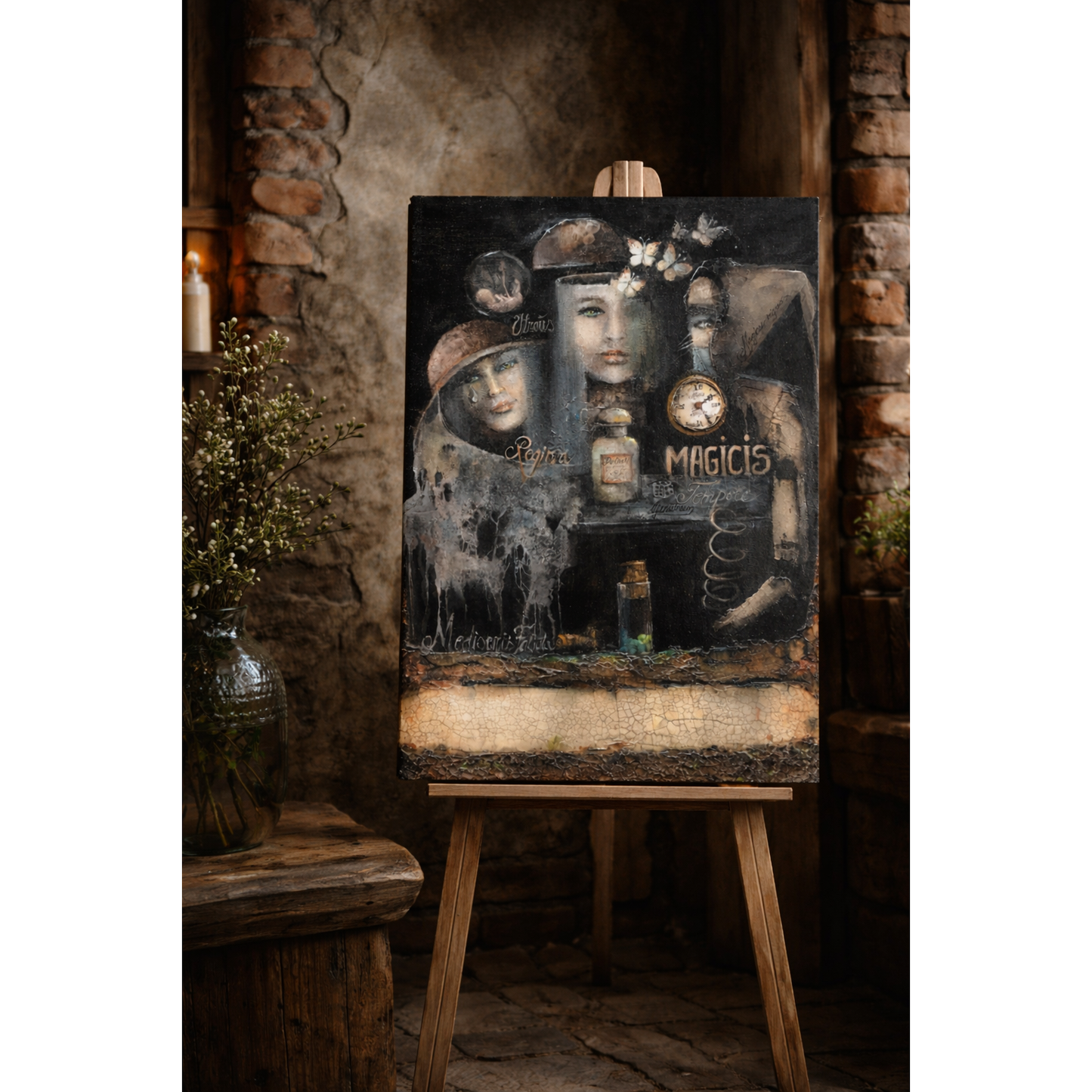 "Magic"  Trykk på lerret – 50 × 70 cm