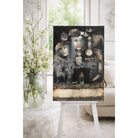 "Magic"  Trykk på lerret – 50 × 70 cm